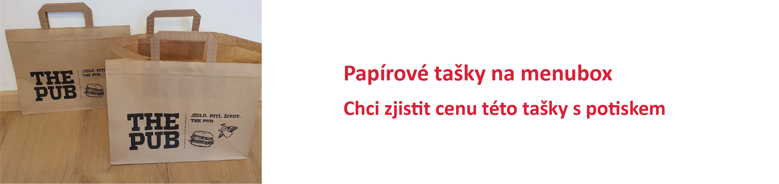 banner na potisk tašek